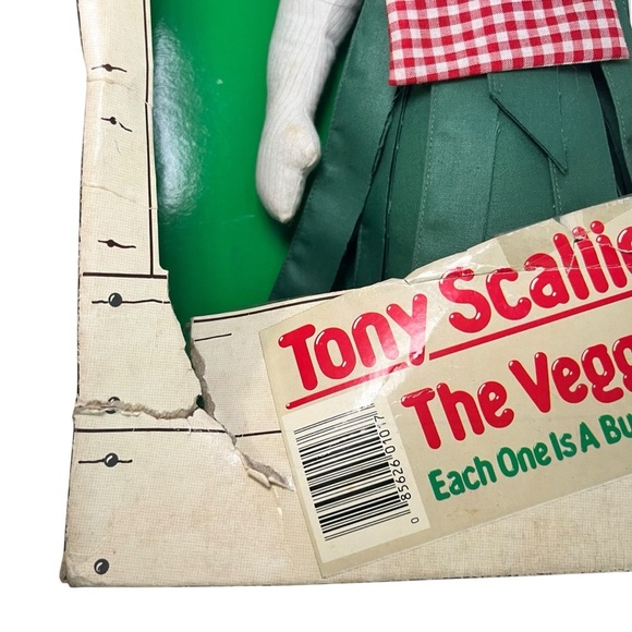 🌽 Vintage 1985 Tony Scallione “The Veggies” Plush Doll with Box - Picture 6 of 16